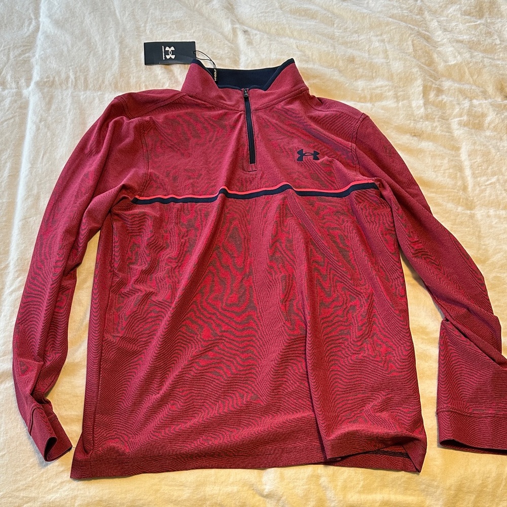 Under Armour Golf Men's Maroon Performance Jacket